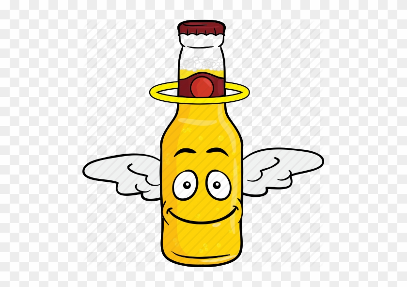 Beer Bottle Emoji Cartoons - Crying In My Beer #1372997