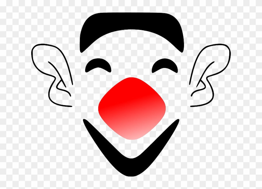 Cartoon Clown Face Png #1373013
