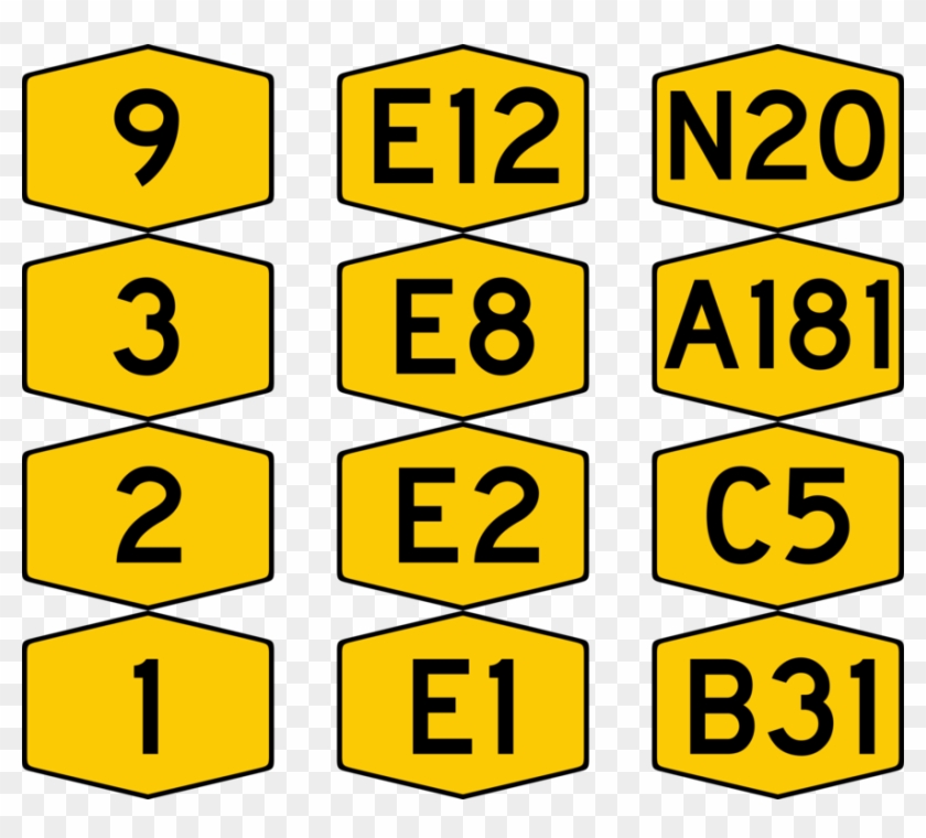 Highway Shield Malaysian Expressway System Road - Malaysia Highway Shield #1373081