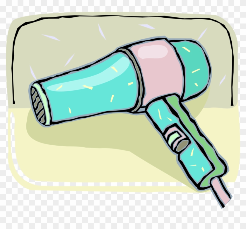 Download Hair Dryer Clipart Hair Dryers Towel Clip - Hair Dryer #1373145