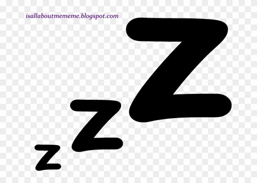 Lol Okayy,enough Of 'zzz' - Sleeping Zzz Transparent Background #1373182