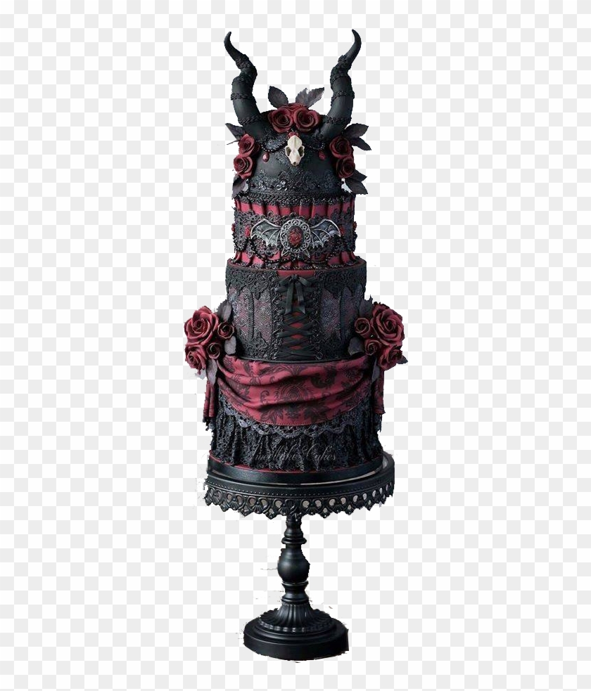 Birthday Halloween Dark - Gothic Cakes #1373226