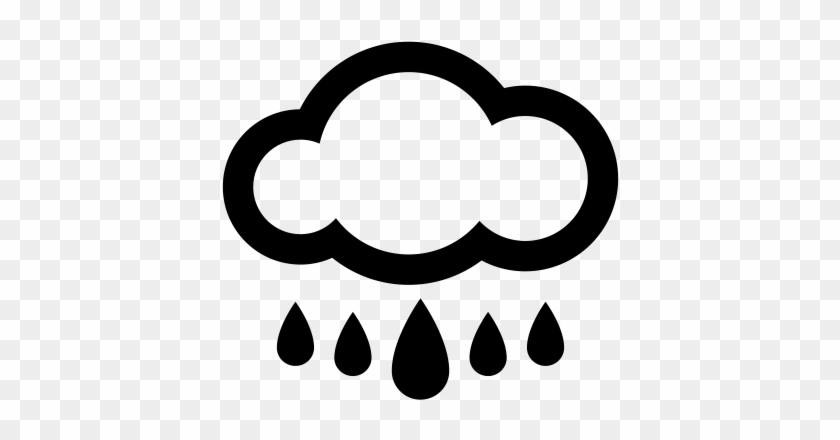 Raindrop 3, Weather, Rain Icon - Rain #1373237
