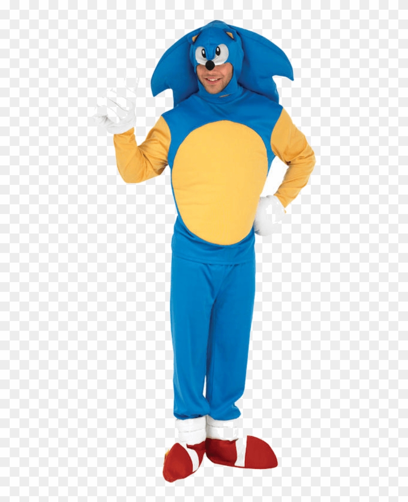 Adult Sonic The Hedgehog Jokers Masquerade - Sonic The Hedgehog Outfit #1373273