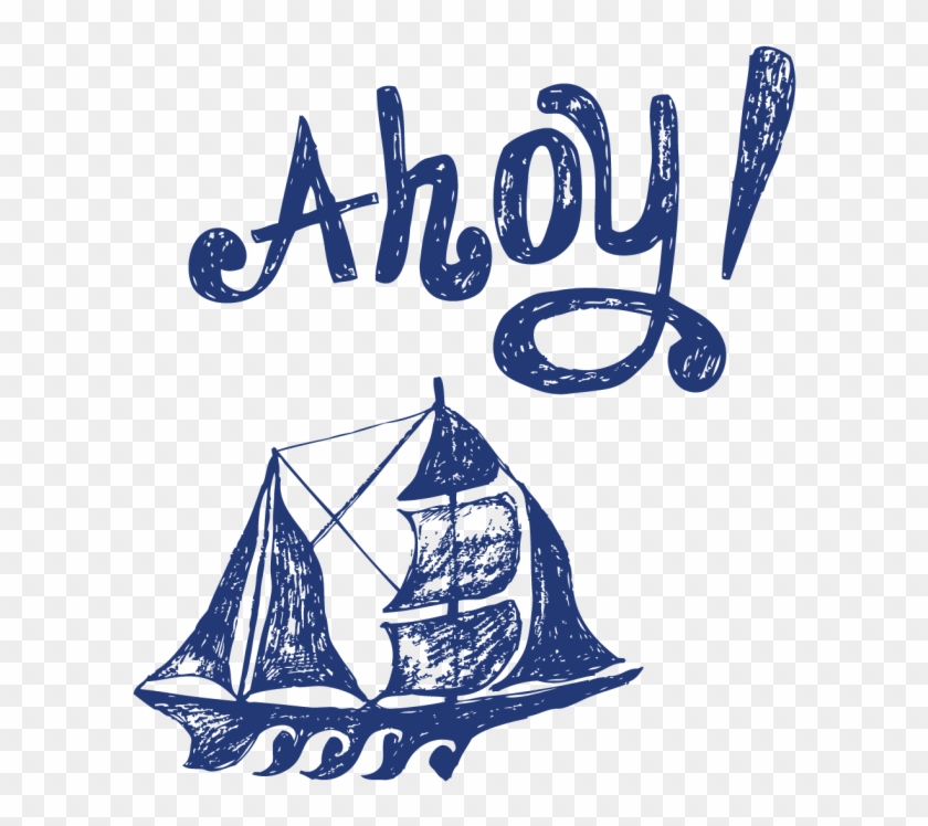 Gumtoo Designer Temporary Tattoos Nautical Ahoy Stamp - Gumtoo Nautical - Designer Temporary Tattoos #1373388