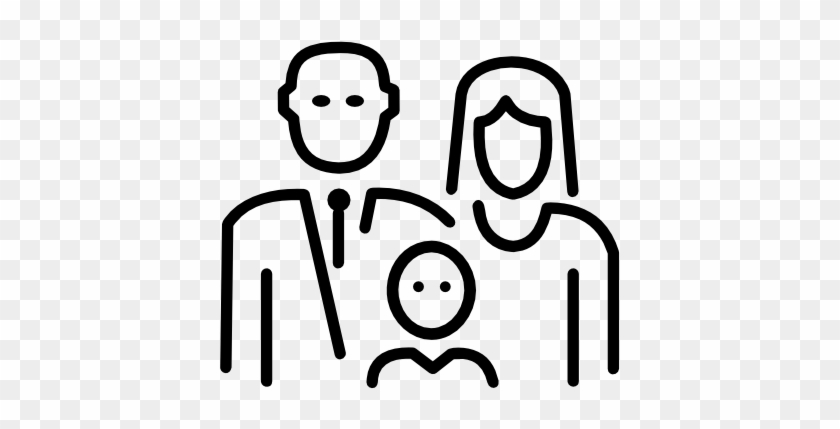Families & Kids - Family Icon Vector Png #1373414