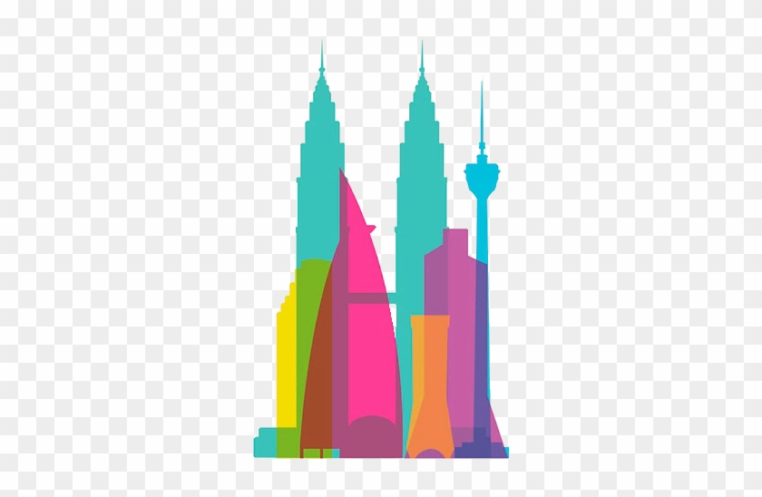 Towers Clipart Kuala Lumpur - Kuala Lumpur Free Vector #1373637