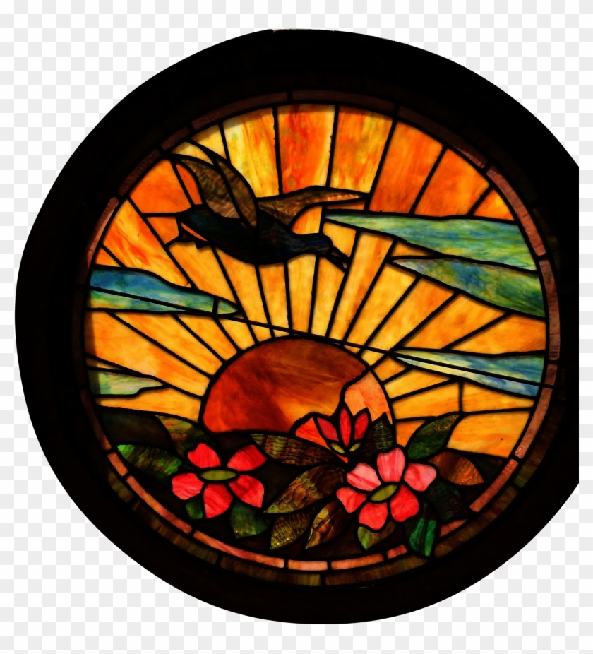 Spectacular Colors In This Scenic Stained Glass Window - Stained Glass #1373653