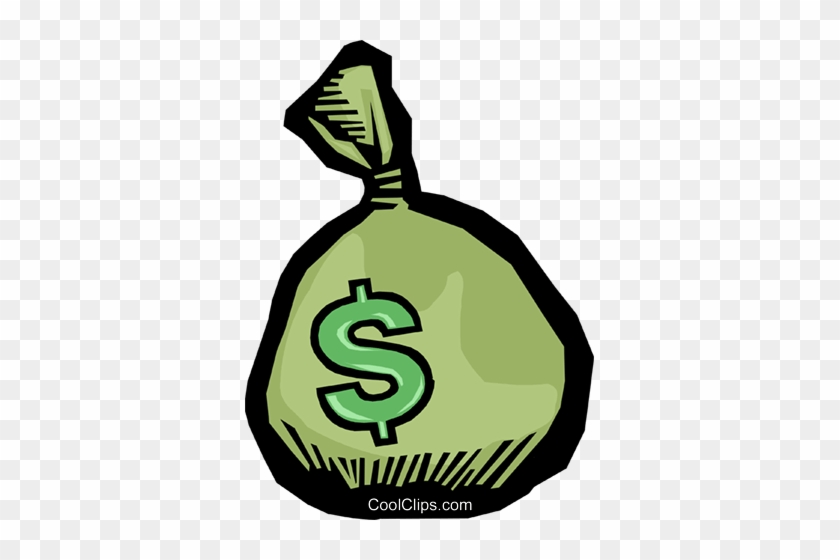 Money Bags Royalty Free Vector Clip Art Illustration - Illustration #1373687