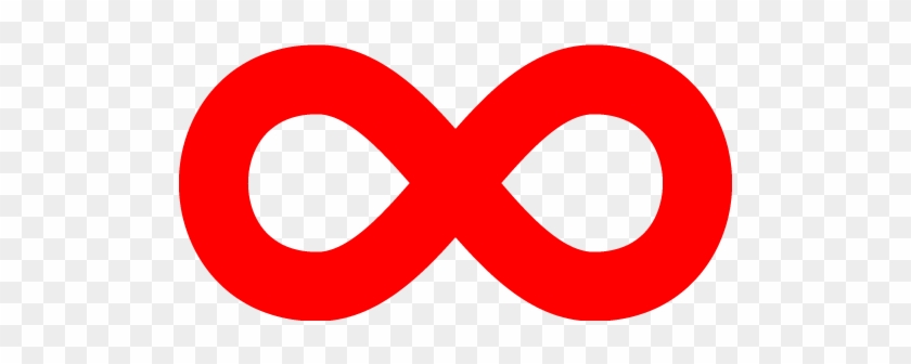 Infinity Clipart Red - Red Infinity Symbol Png #1373757