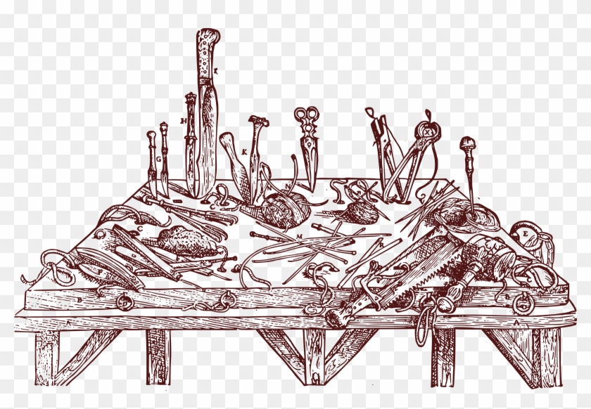 All Photo Png Clipart - 16th Century Surgical Instruments From De Humani Corporis #1373818