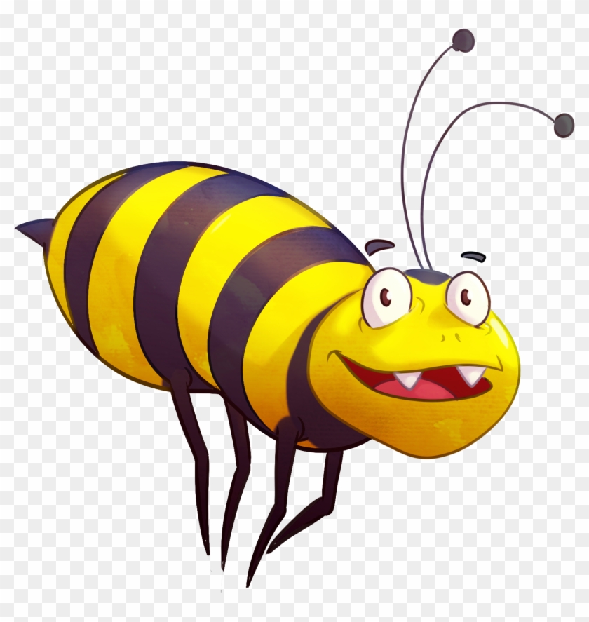 Clipart Bee Anatomy Transparent > > 765,22kb - Bee Body Png #1373859