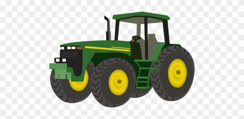 Farm At Getdrawings Com Free For Personal - Animated John Deere Tractor -  Free Transparent PNG Clipart Images Download
