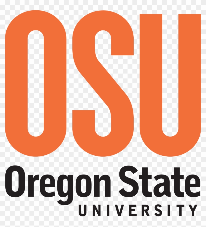 Oregon State University Logo White #1374015