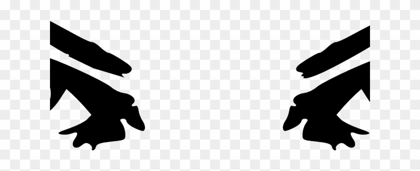 Silhouette Clipart Eye - Eye Black And White Clipart #1374228