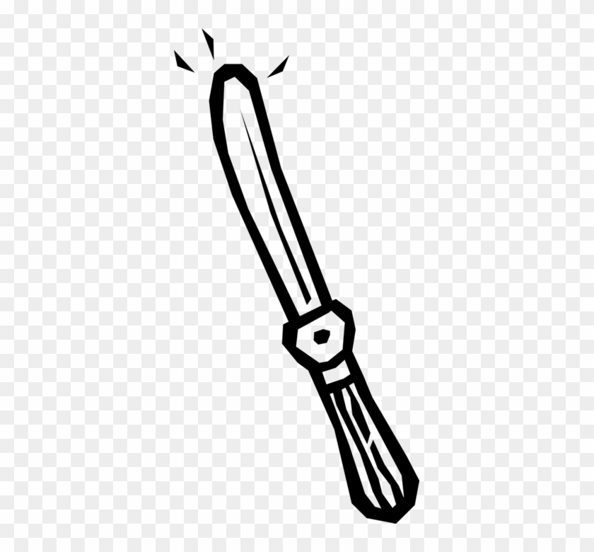 Khife Clipart Black Butter - Butter Knife Clip Art #1374402