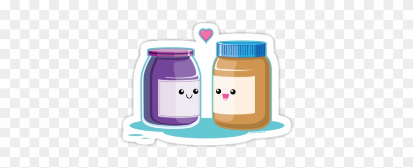 Clipart Library Download Clipart Peanut Butter And - Kawaii Peanut Butter Jelly #1374438