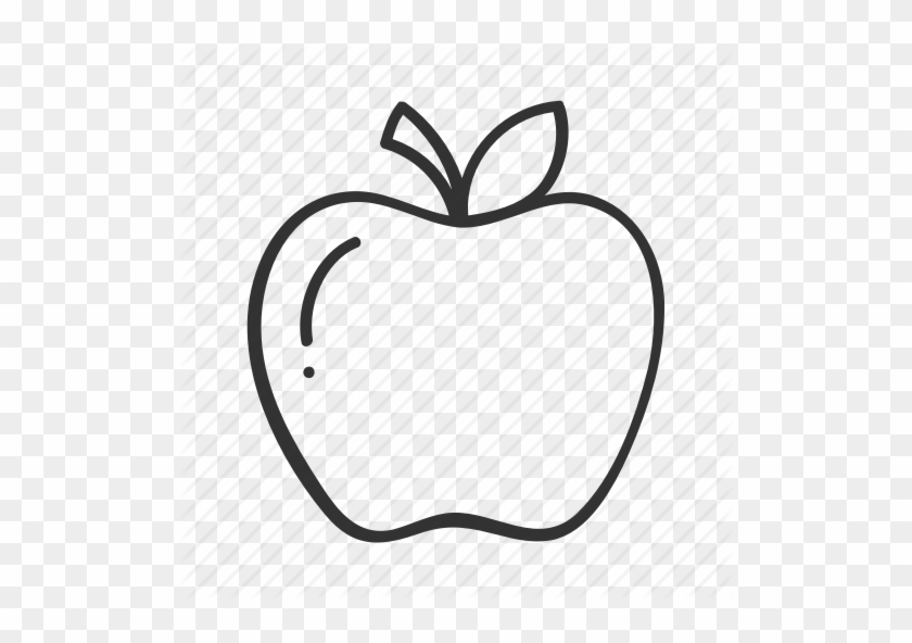 Popular Images - Hand Drawn Apple Png #1374498