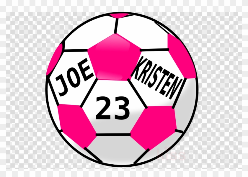 Fußball Frauen Liga Rosa Ball Spiral Notizblock Clipart - Pink Soccer Ball Png #1374733