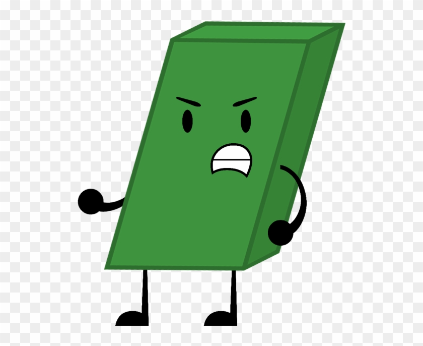 Green Clipart Eraser - Bfdi Green Eraser #1374799