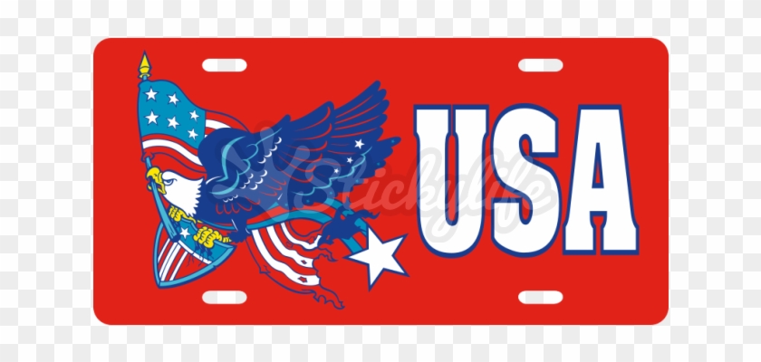 Usa License Plate - United States Of America #1374994