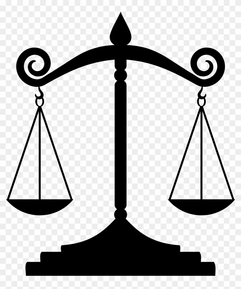 Clipart - Rule Of Law Drawing #1375150