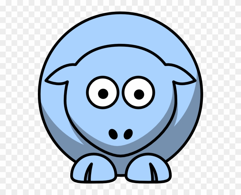 Original Png Clip Art File Sheep Looking Straight Light - Original Png Clip Art File Sheep Looking Straight Light #1375249