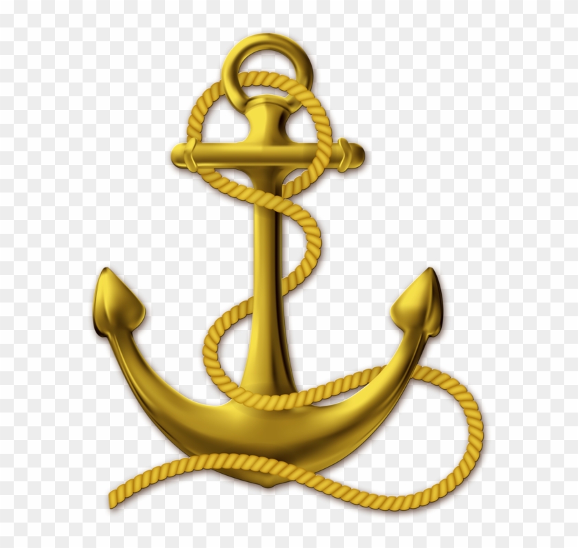 Album - Gold Anchor Shower Curtain #1375284