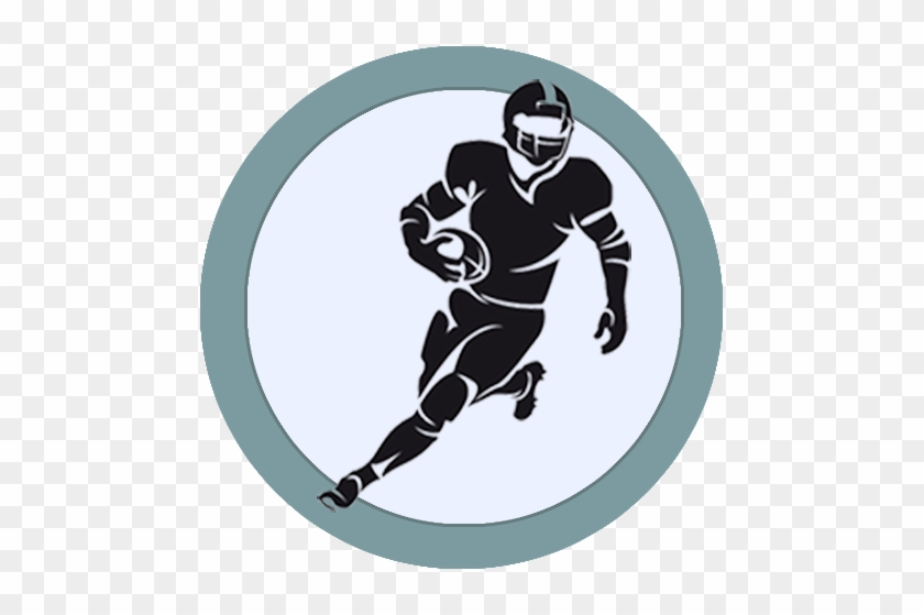 As A Critical Part Of The Asfl Platform, Our Mission - American Football Player Vector #1375297
