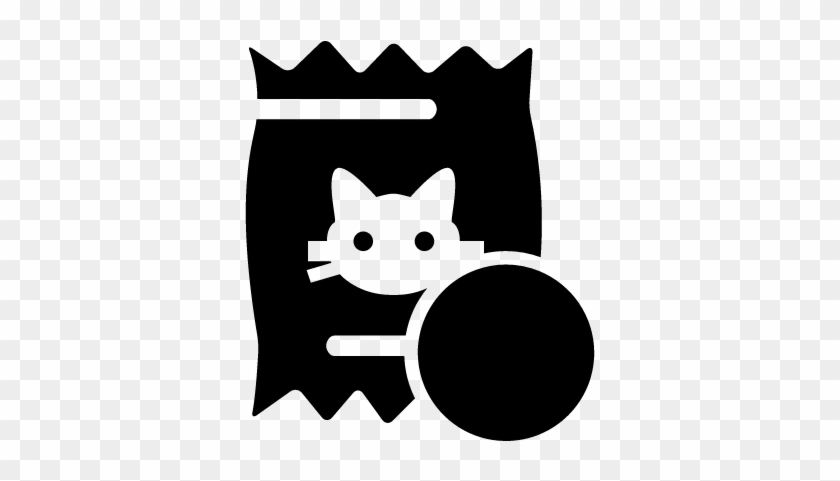 5 Kg Cats Food Bag Vector - Icon #1375375