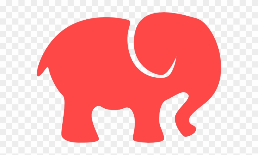 Clipart Republican Elephant - Elephant Svg Free #1375462