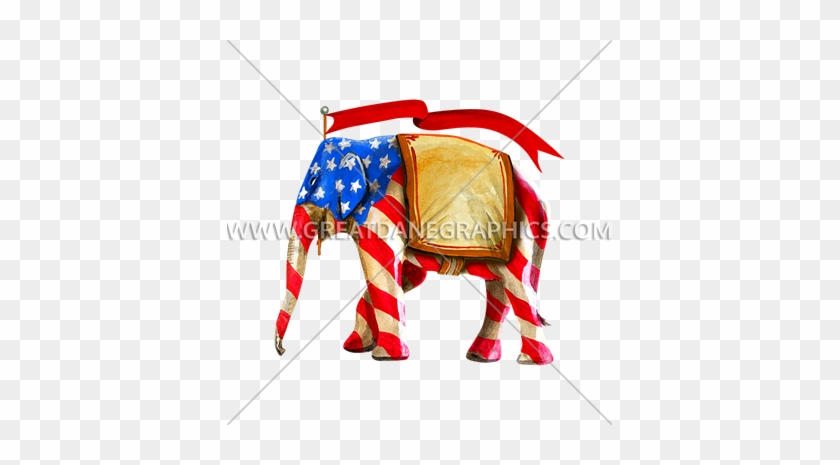 Republican Elephant Stripes - Arabian Camel #1375465