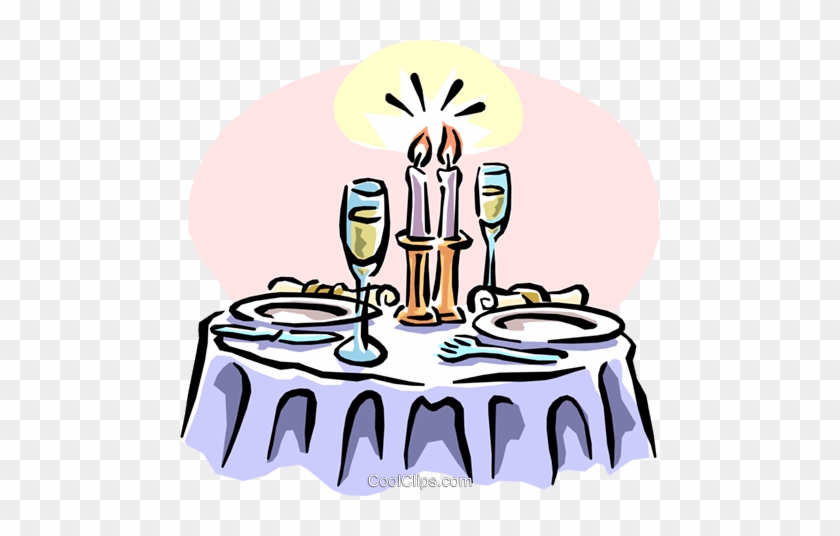 Png Free Church Meal Clipart - Candle Light Dinner Clipart #1375495