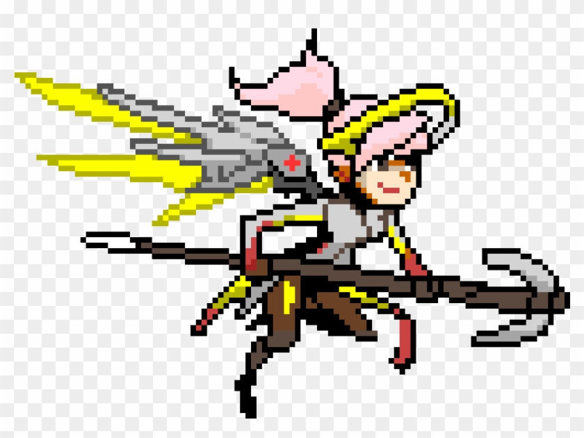 Medieval Slot Machine - Overwatch Mercy Pixel Spray #1375497