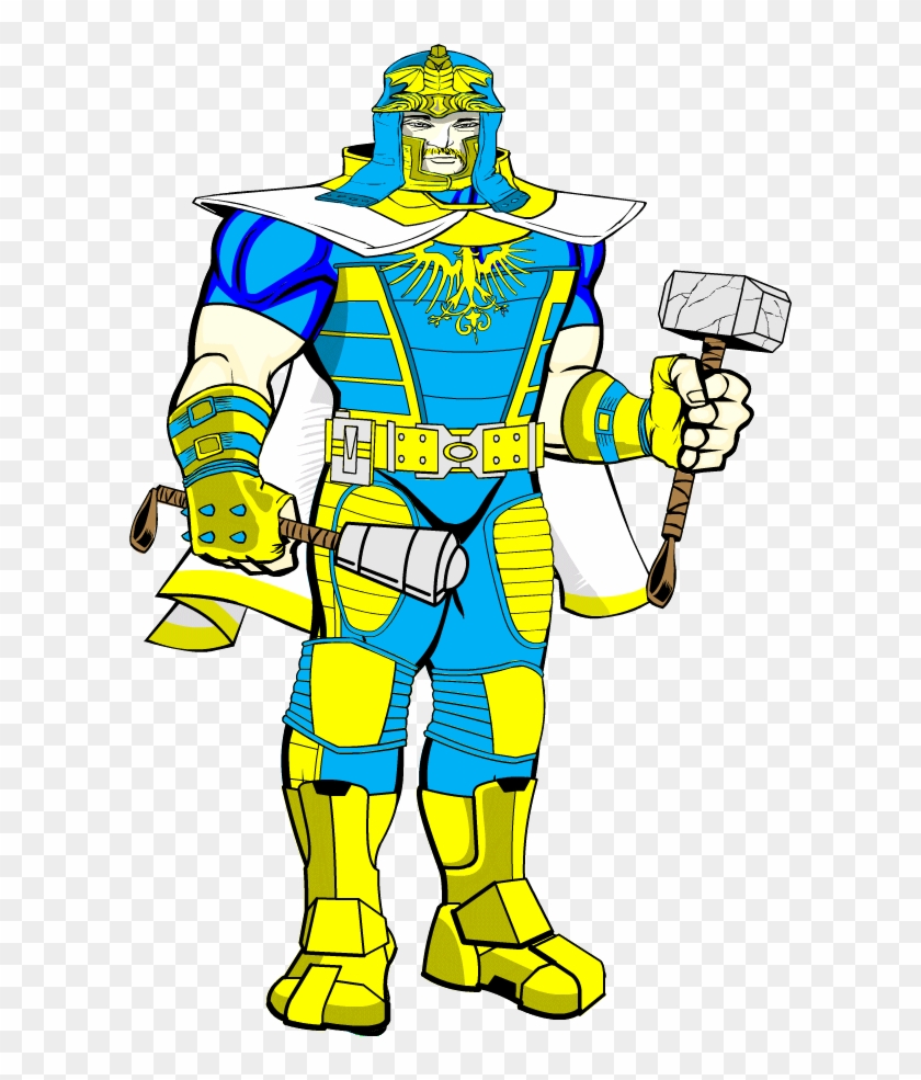 Iron Leader , Thor (earth 1916), And Thordis Made In - Cartoon #1375584