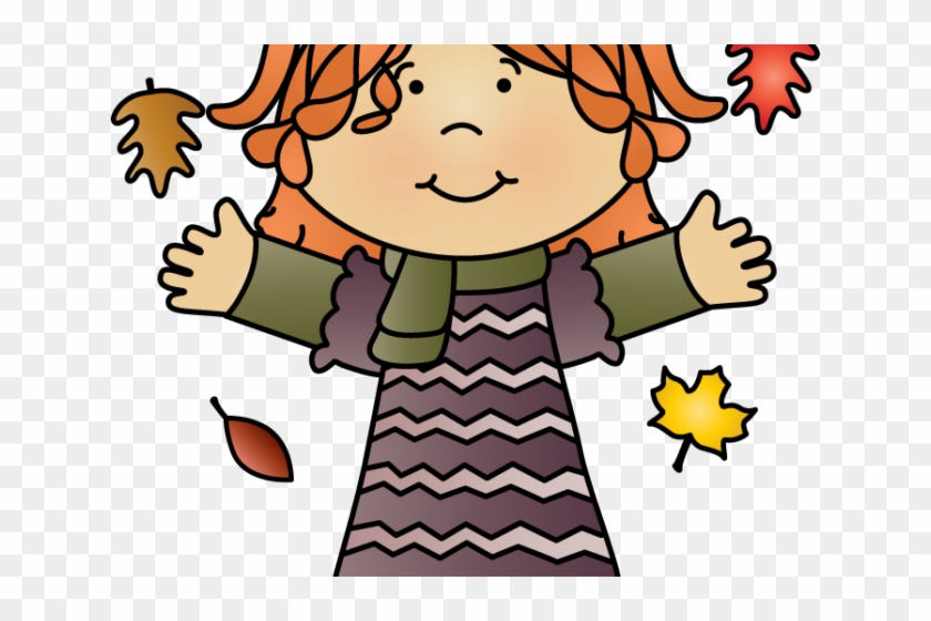 Fall Clipart Child - Autumn Clothing Clip Art #1375646
