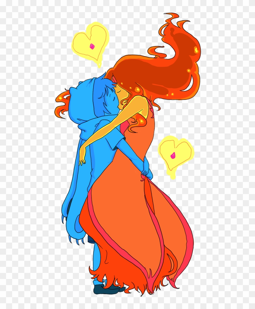 Adventure Time Fan Art Flame Princess - Finn X Flame Princess Fanart #1375906