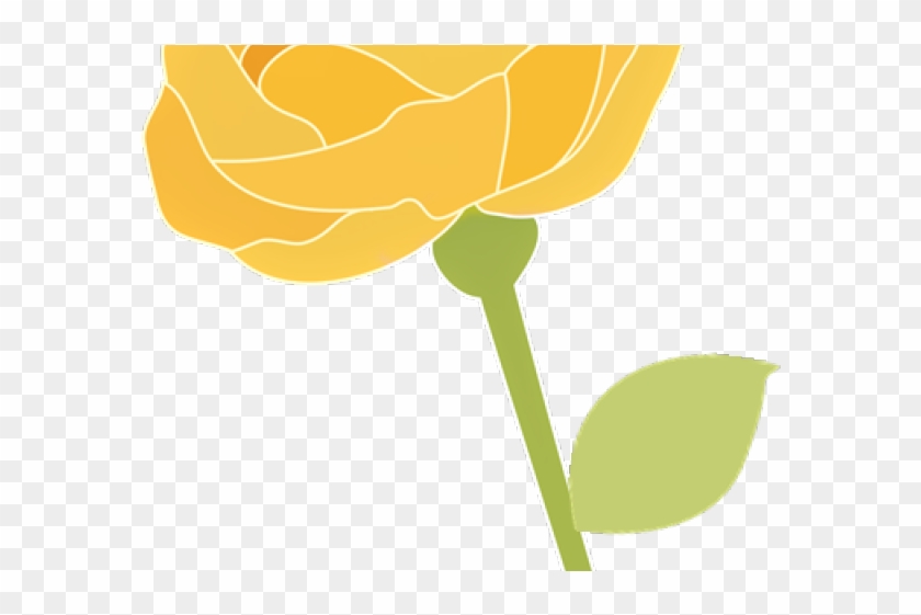 Bud Clipart Yellow Rose - Bud Clipart Yellow Rose #1375916