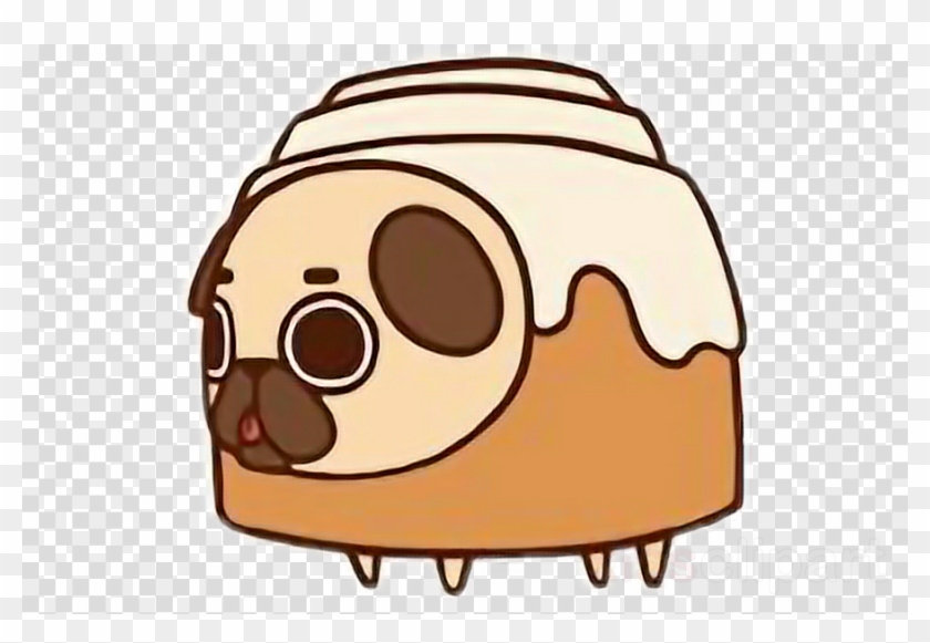 Download Puglie Pug Clipart Pug T-shirt Face Nose Cartoon - Png Pug Cute Clipart #1375951