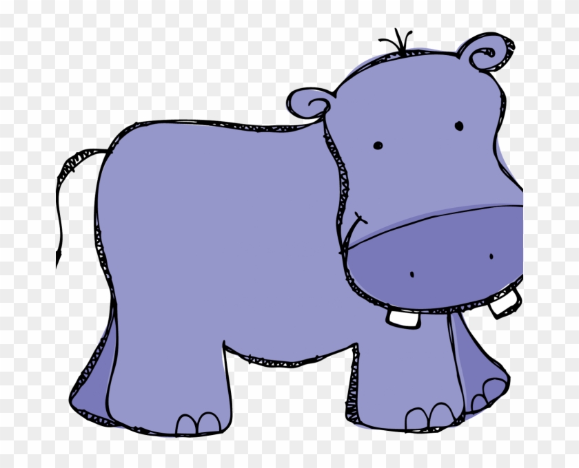 Download Free Hippo Clipart Hippopotamus Clip Art Nose - Clipart Hippopotamus #1375953