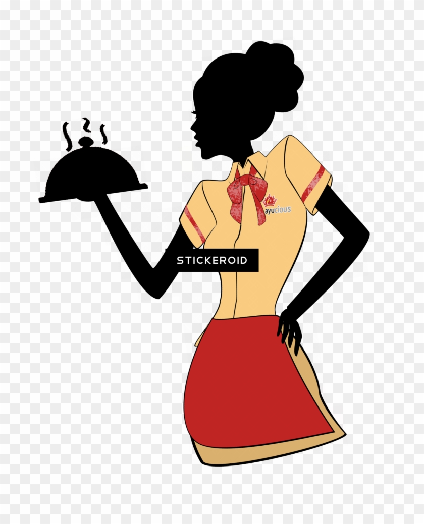 Waitress People Waiter - Waiter Png Clipart #1375993