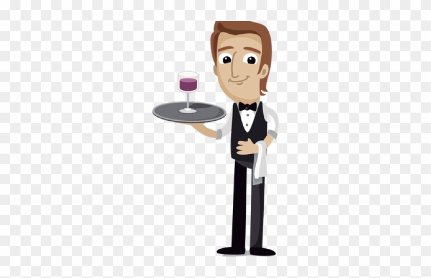 Playstation 3 Clipart Waiter - Waiter Png #1376000