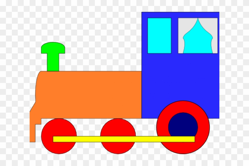 Simple Clipart Train - Kereta Api Kartun #1376008