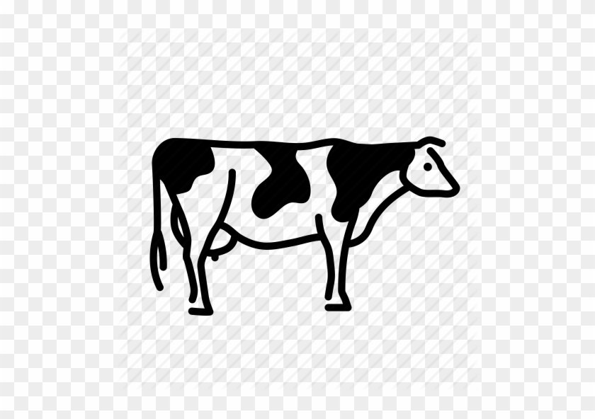 Cow Icon Png #1376071