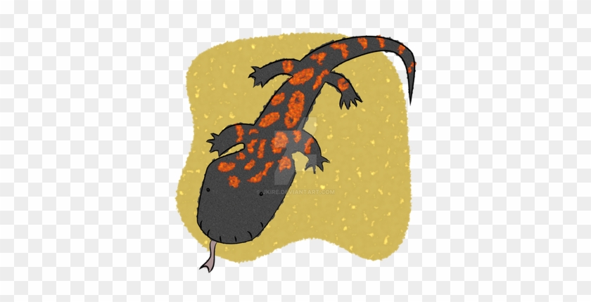 Gila Monster Clipart Salamander - Gila Monster #1376124