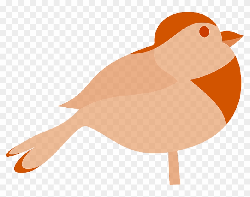 Robin Bird Silhouette - Bird Clip Art #1376145