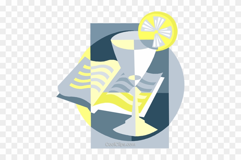 Refreshing Drink With A Book Royalty Free Vector Clip - Guinness #1376182