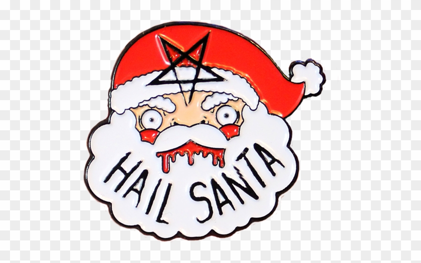 Hail Santa Enamel Pin #1376240