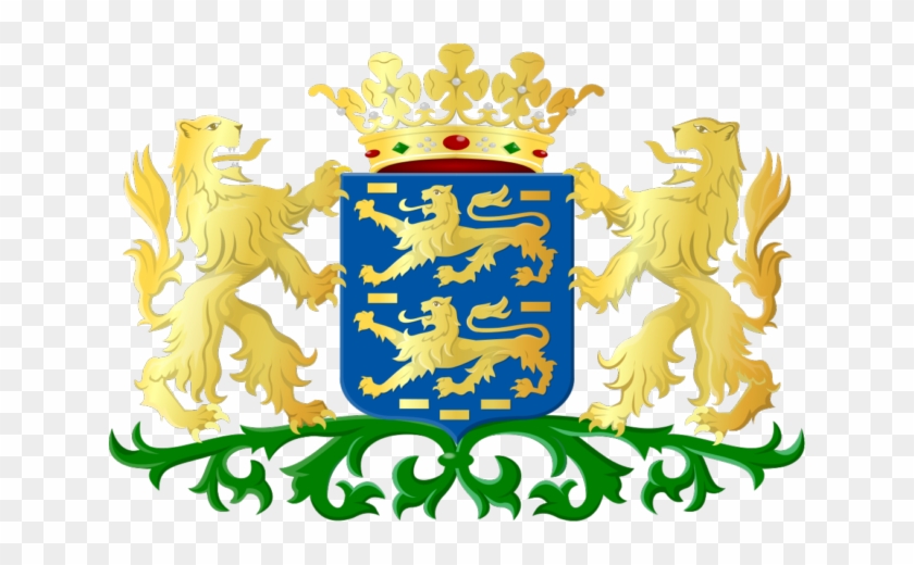 It Is Situated In The Northern Part Of The Country - Friesland Coat Of Arms #1376332