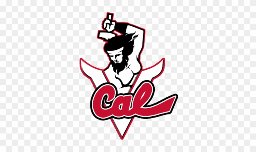 2017 California Vulcans Football Team - Cal U Of Pa Logo #1376341